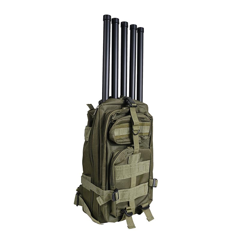 90W 3Band Backpack Style Anti Drone Jammer