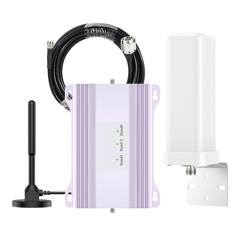 ການເດີນທາງ RV Truck Tri Band Cell Phone Signal Booster